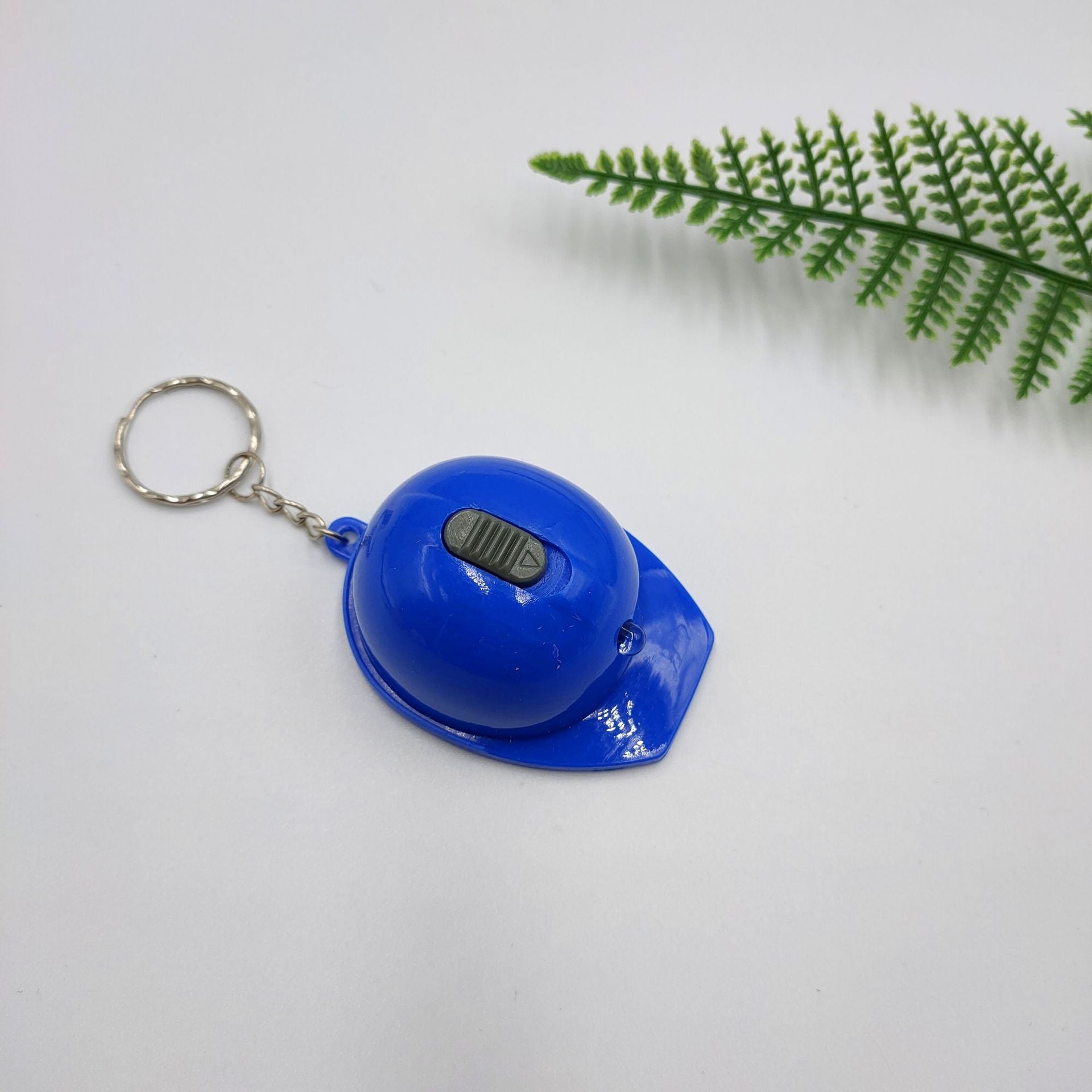 Wholesale Helmet Safety Helmet Beer Bottle Opener LED Light Printable Logo Keychain